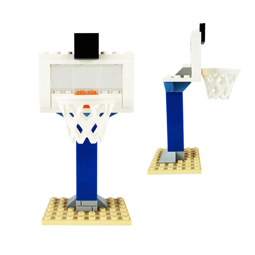Character Scene Basketball Stand Building Blocks Accessories Set Children DIY Compatible Legoeds Toy Gift (4)