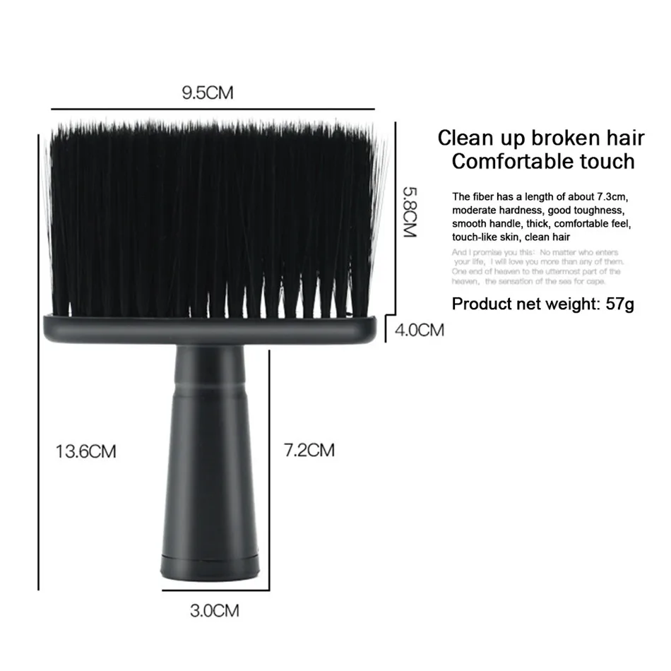 Мягкая кисть для лица щетка для чистки Duster Парикмахерская Стрижка волос щетка для чистки салон, Парикмахерская для стилистов инструменты