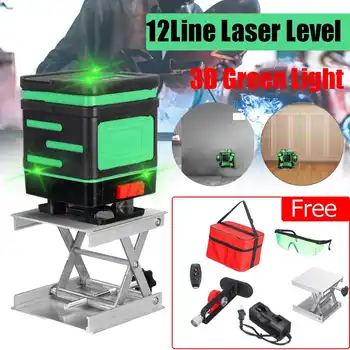 

12 Lines Laser Level Measuring DevicesLine 360 Degree Rotary Horizontal And Vertical Cross Laser Level with remote control