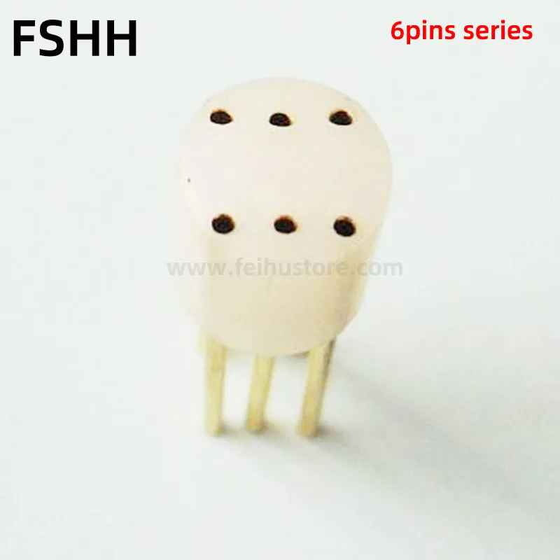 

FSHH-06-01 6 pin laser diode test socket ROSA 6pins LD detection Temperature-sensitive Photosensitive test socket