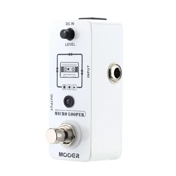 

Mooer Micro Looper Loop Recording Effect Pedal Small and exquisite appearance with bypass design