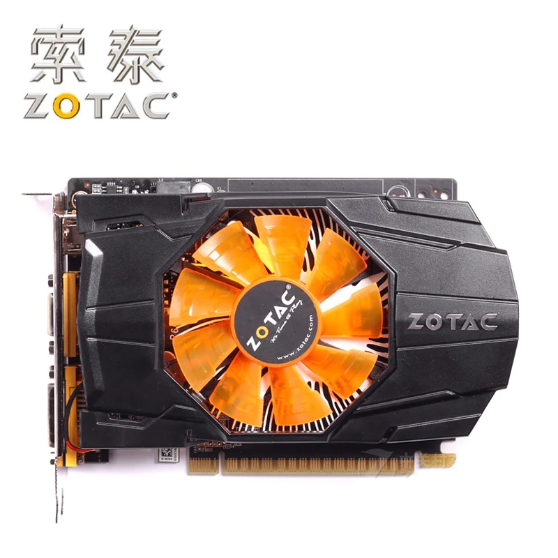 ZOTAC GTX GT740-1GD5 Video Card GDDR5 128Bit Graphics Card GeForce GT740 1GB GK107 Map For NVIDIA GT700 5000MHz GTX 750 Used