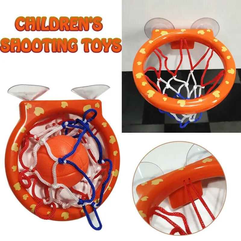Детские Игрушки для ванны и душа детская корзина стрельбы набор водных игр