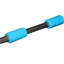 2PCS Dumbbell Barbell Grip Silicone Anti-Slip Fitness Handle Weightlifting Support Weights Pull Up Bar Bodybuilding Equipment