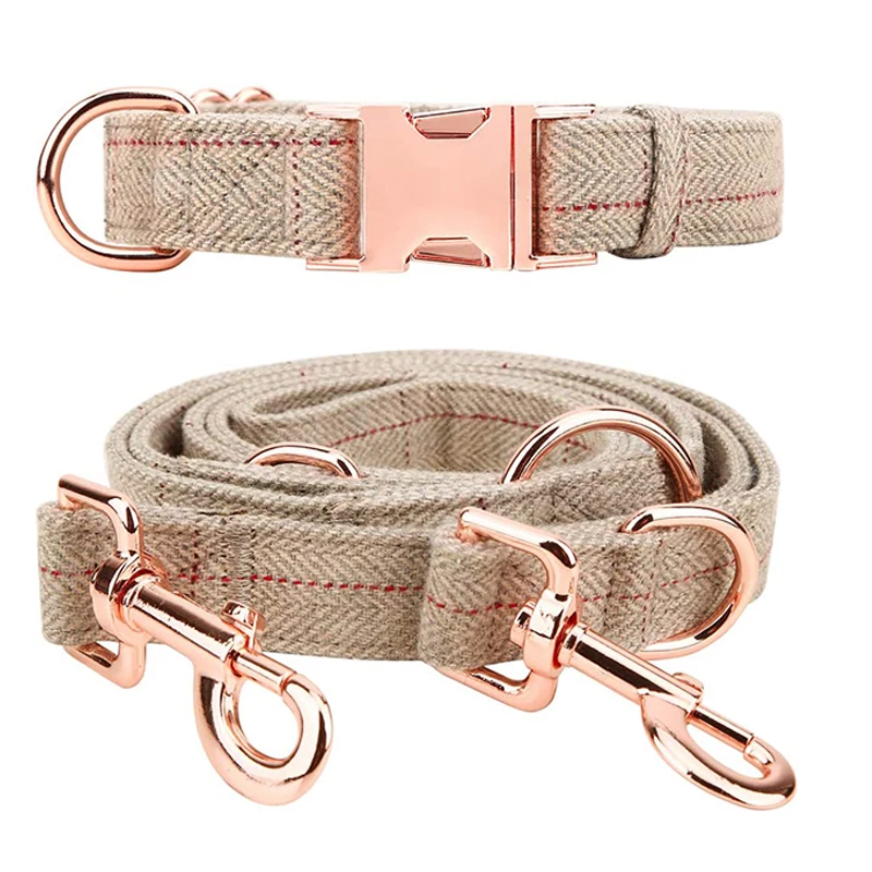 

Комплект из поводка и поводка для собак средних и крупных пород, регулируемый ошейник для питомцев