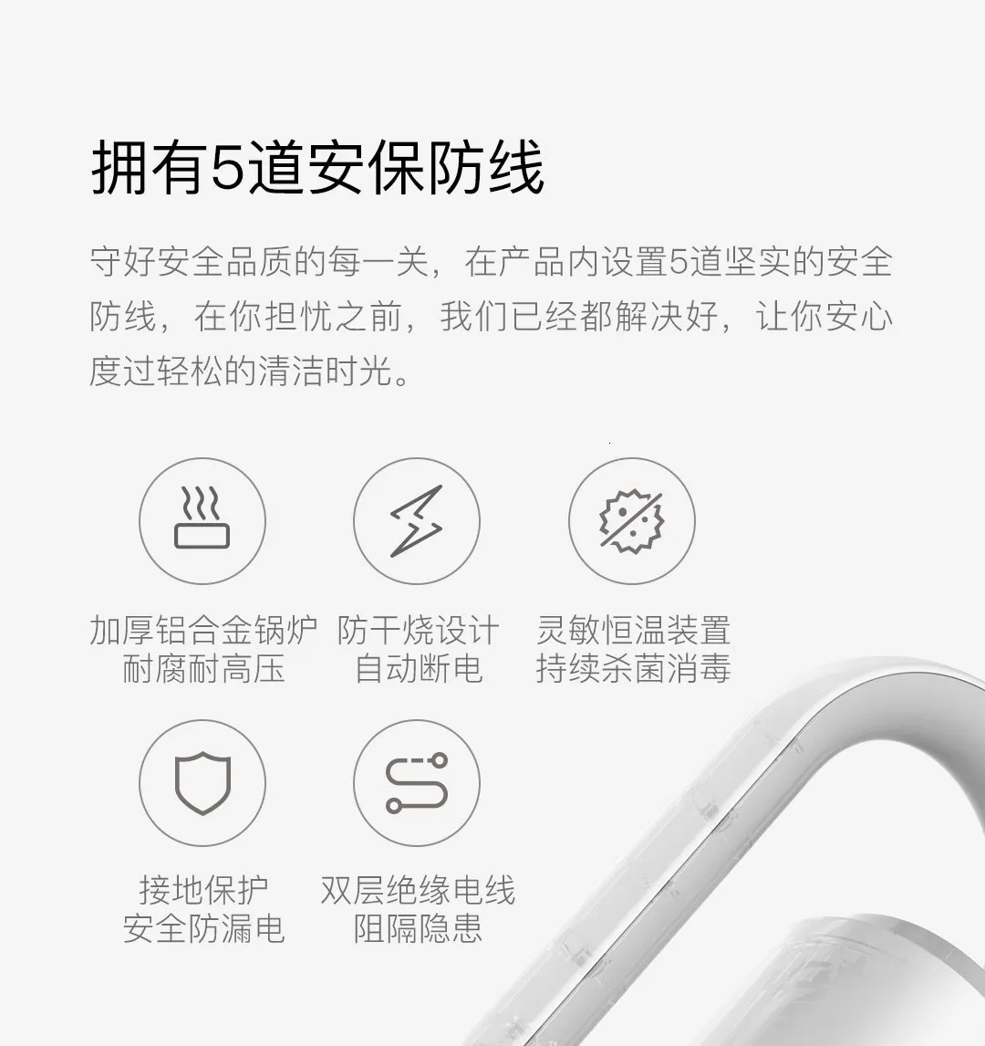 MilletDEM-ZQ600 мульти-функциональное средство для очистки и дезинфекции электрическая ручная Паровая Швабра стерилизации пароочиститель 5-в-1