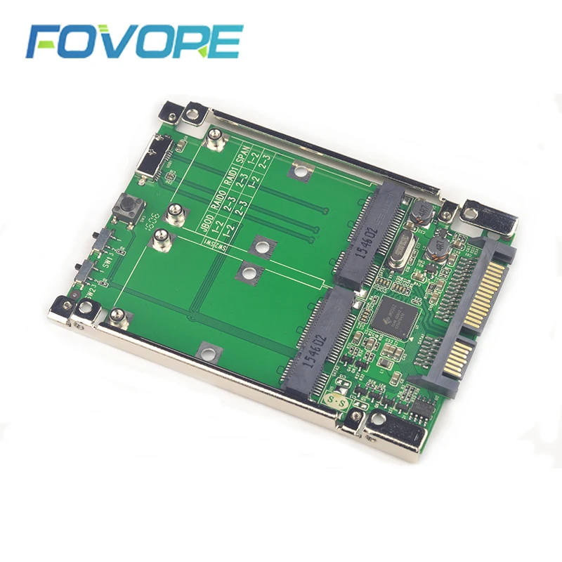 MSATA SATA USB адаптер 2 5 дюйма 3 mSATA RAID состоящий из универсального адаптера на 0 SSD USB3
