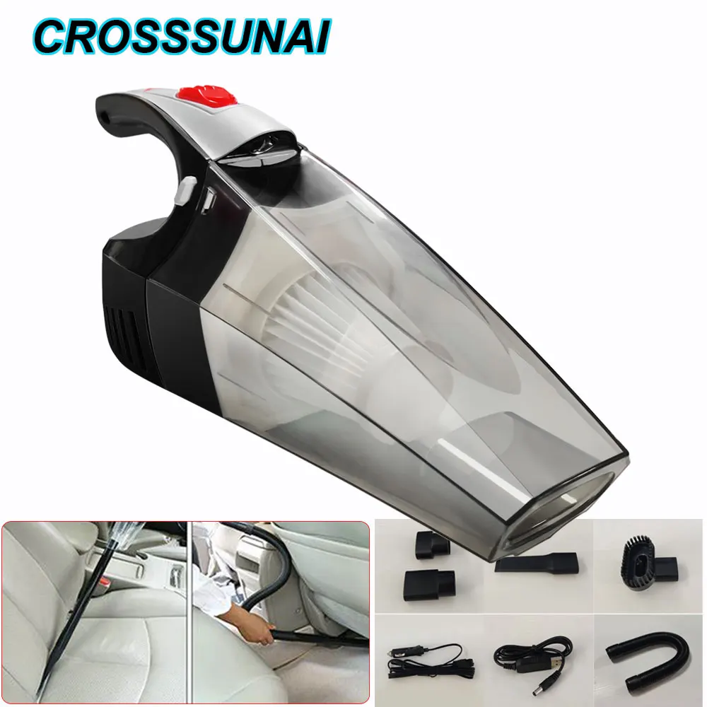 

auto staubsauger Mini car vacuum cleaner wireless powerful for car cyclone filter Wet/Dry Auto Portable Vacuums Cleaner 12V