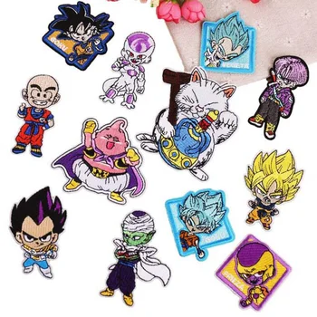 

Cartoon Dragon Ball Embroidered Iron On Patch For Clothes DIY Sew On Patch Clothes Appliques Iron On Transfers For Clothing