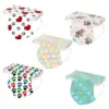 10/50pcs Adult Disposable Face Mask Dog Paw Pattern Breathable Mouth Mask Outdoor 3 layer Health Disposable Mask Mascarillas 2