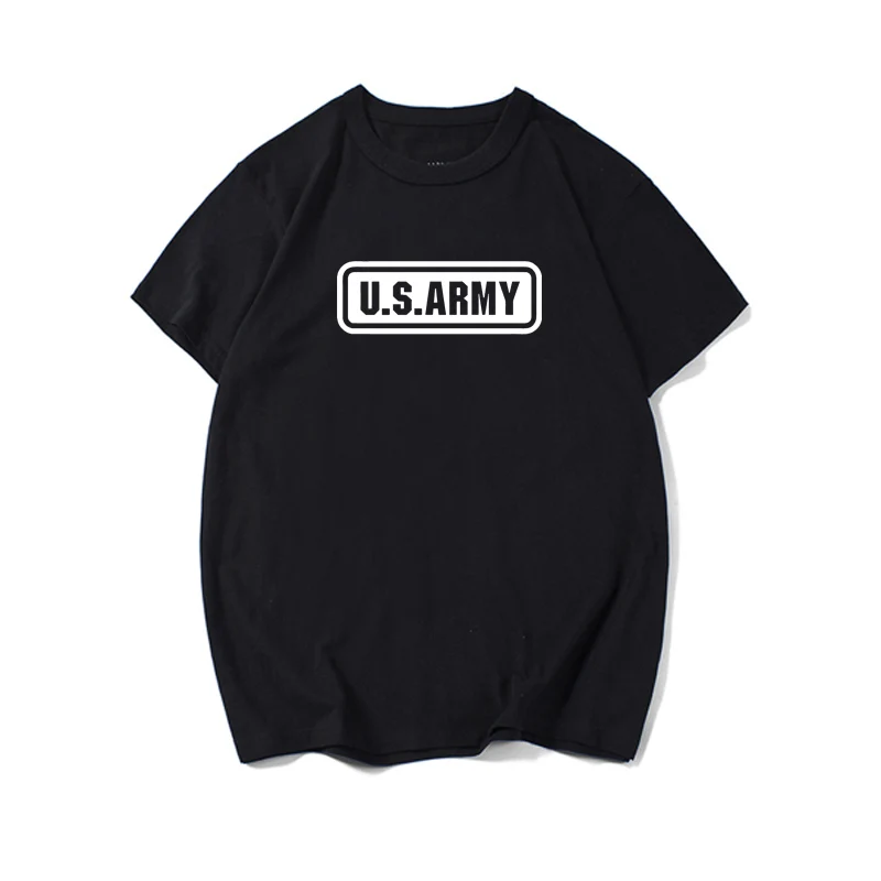 

Akkad Kuti Newest Summer Short Sleeve T shirt Men U.S. ARMY Boy Skate tshirt 100% Cotton Round Neck Casual Tee Tops Men camiseta