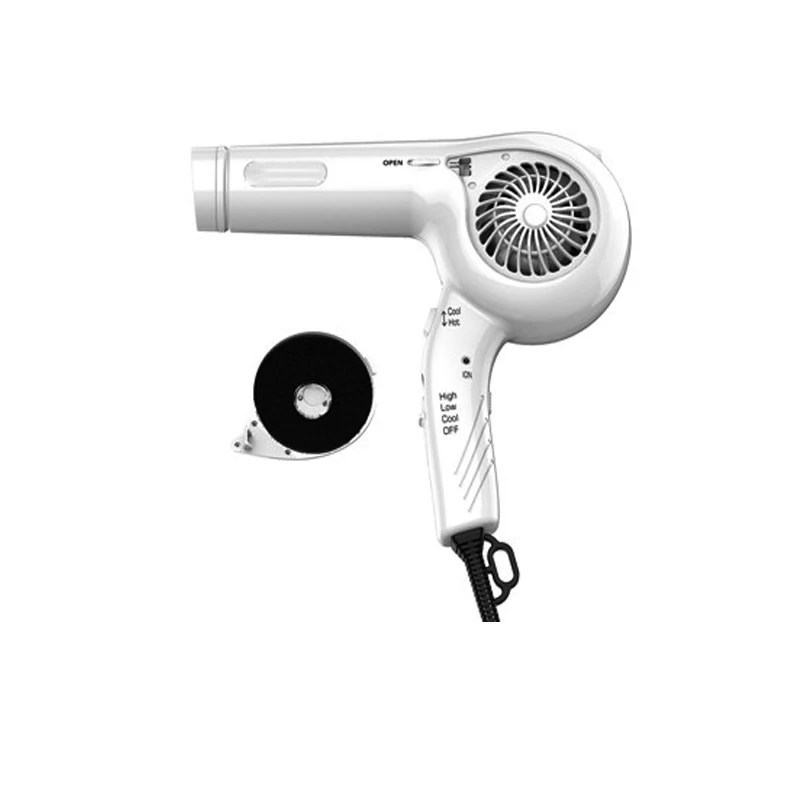 White hair dryer Фен для волос с отрицательными ионами и горячим и холодным воздухом, фен для волос с высокой мощностью - Цвет: White hair dryer