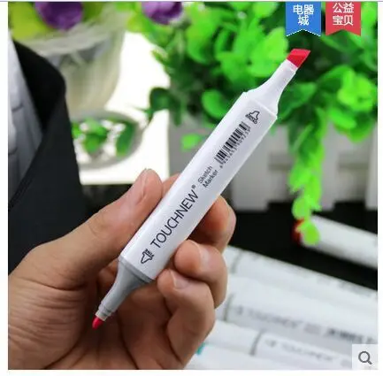 

Touch New Six Generations Alcohol Oily Double-headed Mark 6 S 80 Color Hand-Painted Set