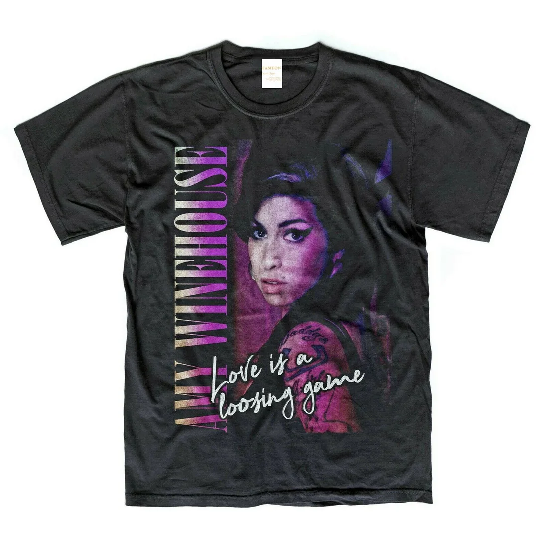 Amy Winehouse Tribute Tee Vintage Gaya 