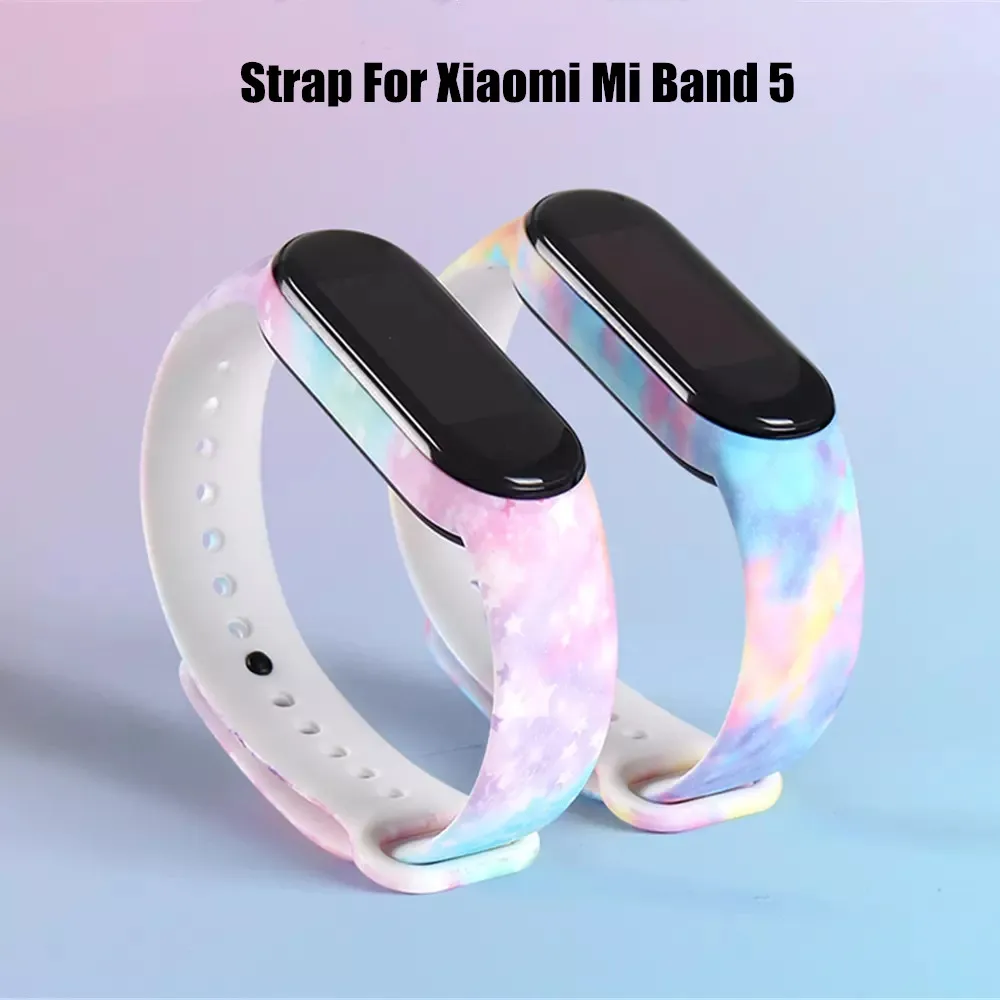 Силиконовый ремешок для Xiaomi Mi Band 4 5 3 мягкий браслет Amazfit mi band 4|Смарт-аксессуары| |