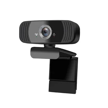 

Computer Web Camera USB 1080P 2MP Webcam Web Cam with Mic for Office Home Netmeeting Net Course Live Broadcast (Black)