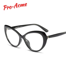 Pro Acme, кошачий глаз, очки, Женская оправа, компьютерные прозрачные очки, ацетатная оправа, очки по рецепту, lentes optico mujer PC1309