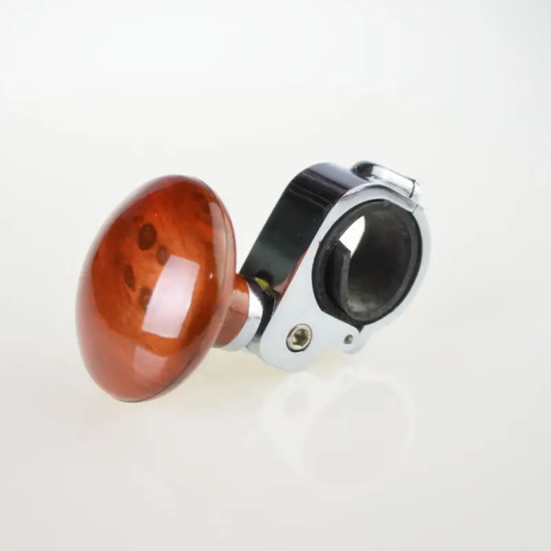 Car Auto Steering Wheel Spinner Handle Knob Booster Aid Ball Turner-Red