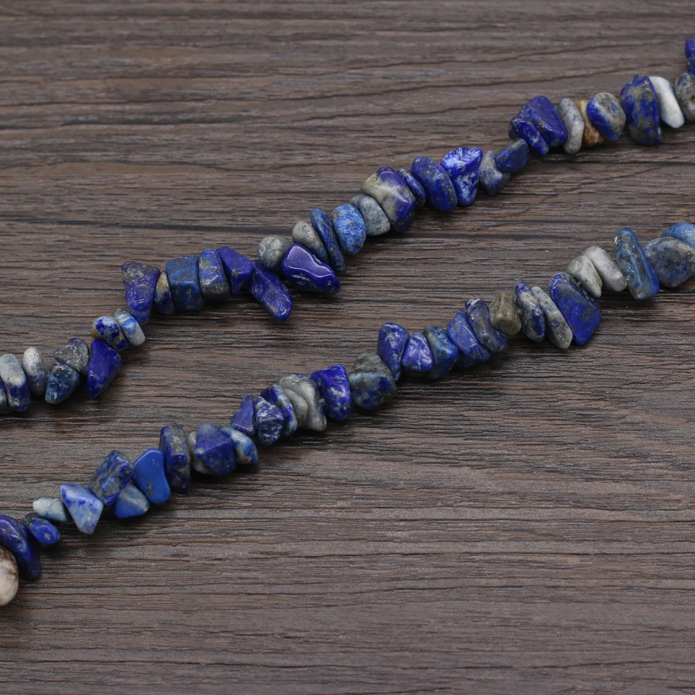 

Natural Semi-precious Stones and Gravel Beaded Green Gold Jewelry DIY Exquisite Necklace Bracelet Length 40cm