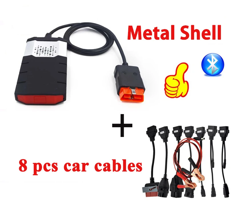

2019 New vci with bluetooth USB vd ds150e cdp pro 2016.r0 with keygen for delphis obd obd2 cars & trucks diagnostic tool