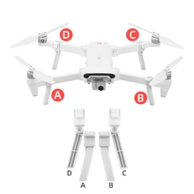 Шасси складное увеличение посадочных ног поддержка ног для Xiaomi FIMI X8 SE RC Drone аксессуары