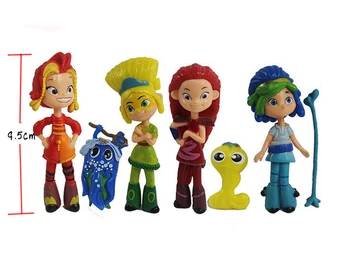 

6pc/set Russian Cartoon Fantasy Patrols Doll Fairy Patrols Antion Figure Miniature Model Toys Collect For Kids Christmas Gift