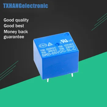 

10PCS RELAY 5V SRD-5VDC-SL-C T73-5V Power Relay NEW diy electronics