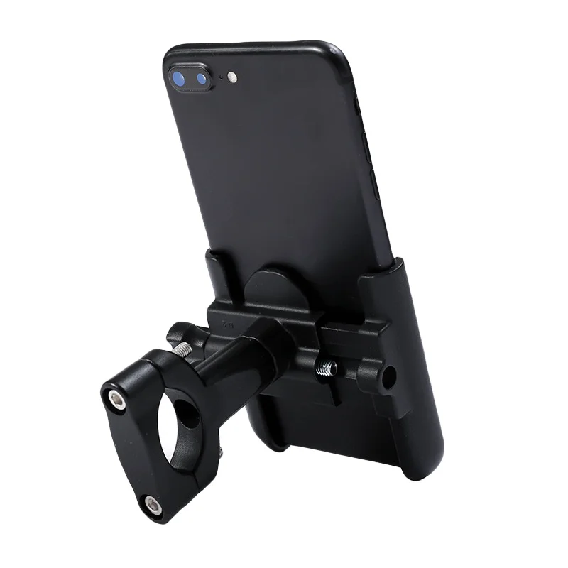  Mobile Handy Aluminium Legierung Fahrrad Telefon Halter Universal Rack Anti-slip Bike Lenker Clip S