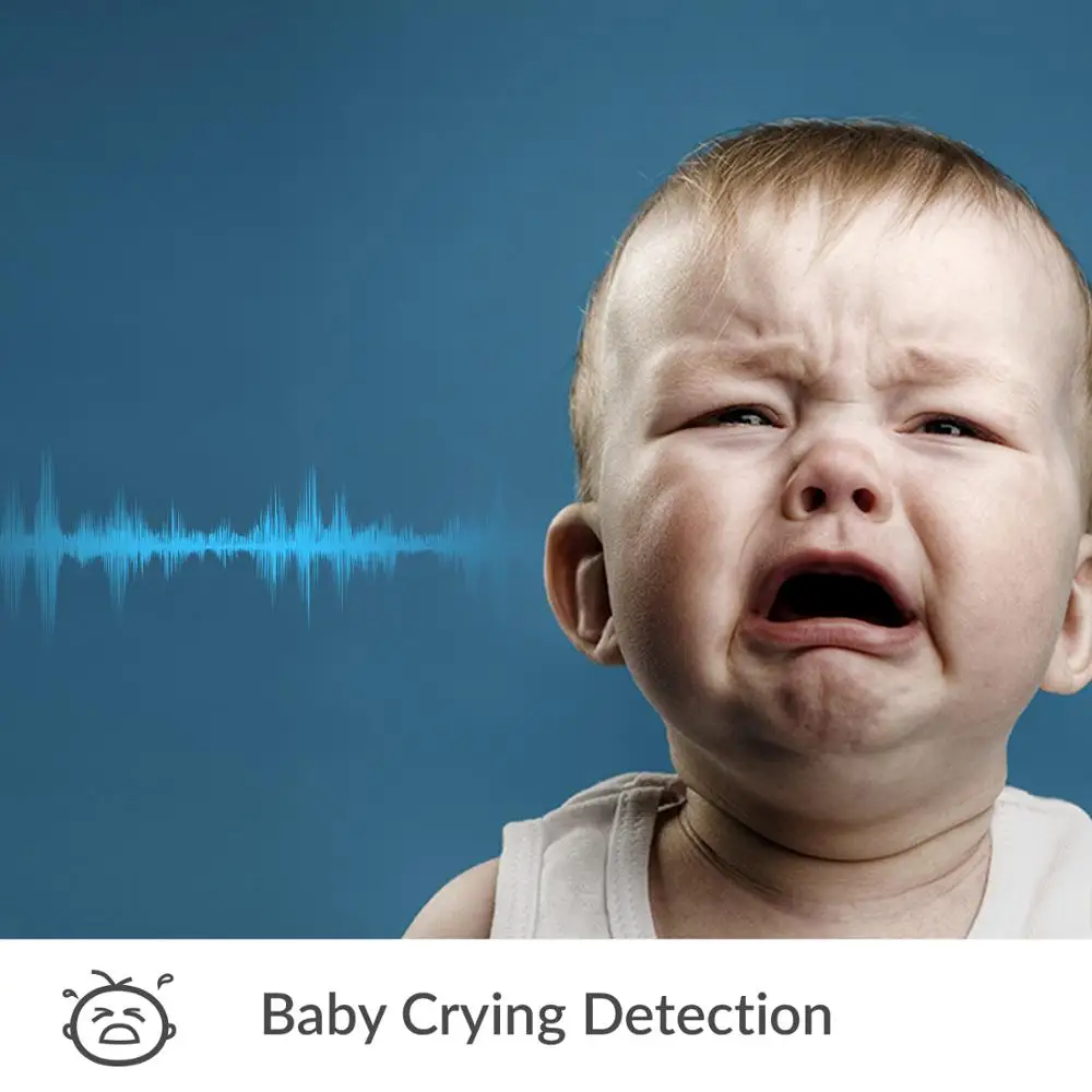 Детский монитор Kami Baby Видеоняня Камера видеонаблюдения Ночное видение Контроль