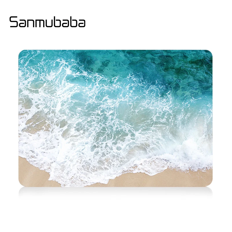 Чехол Sanmubaba для Apple Macbook Air Pro retina 11 12 13 15 жесткий чехол для Mac book Pro 13,3 15 дюймов ноутбук рукав A1706 A1989