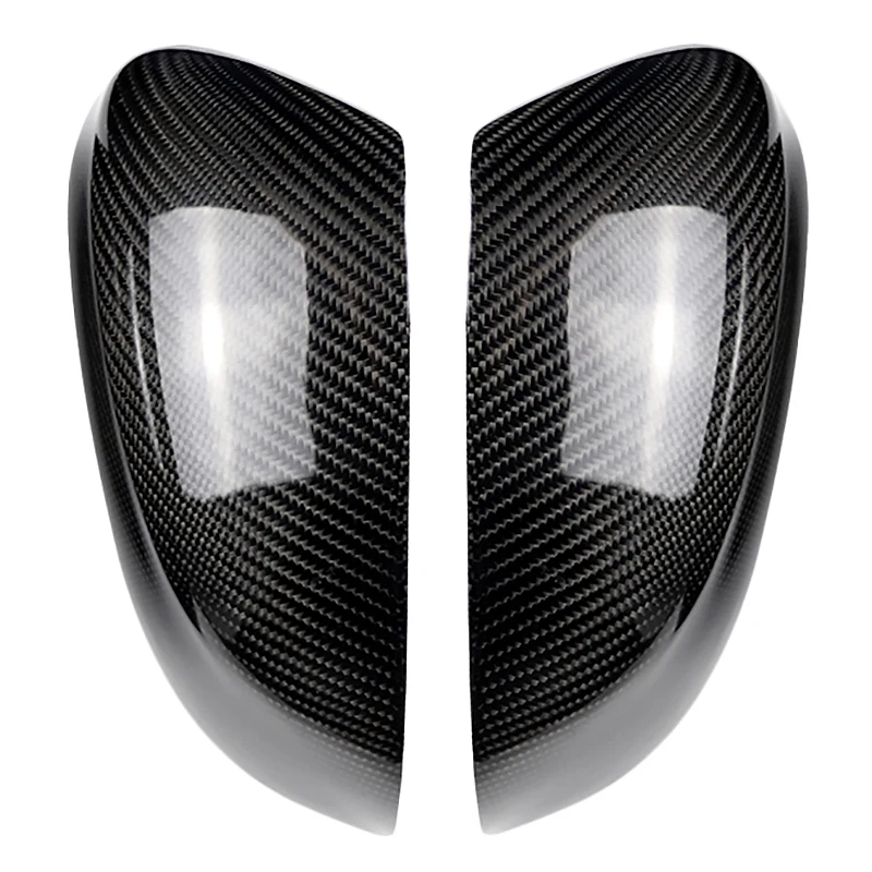

F15 Carbon Fiber Side View Mirror Caps Replacement For Bmw X3 X4 X5 X6 Upgrade X5M X6M Look Fitment Side Mirror Cover