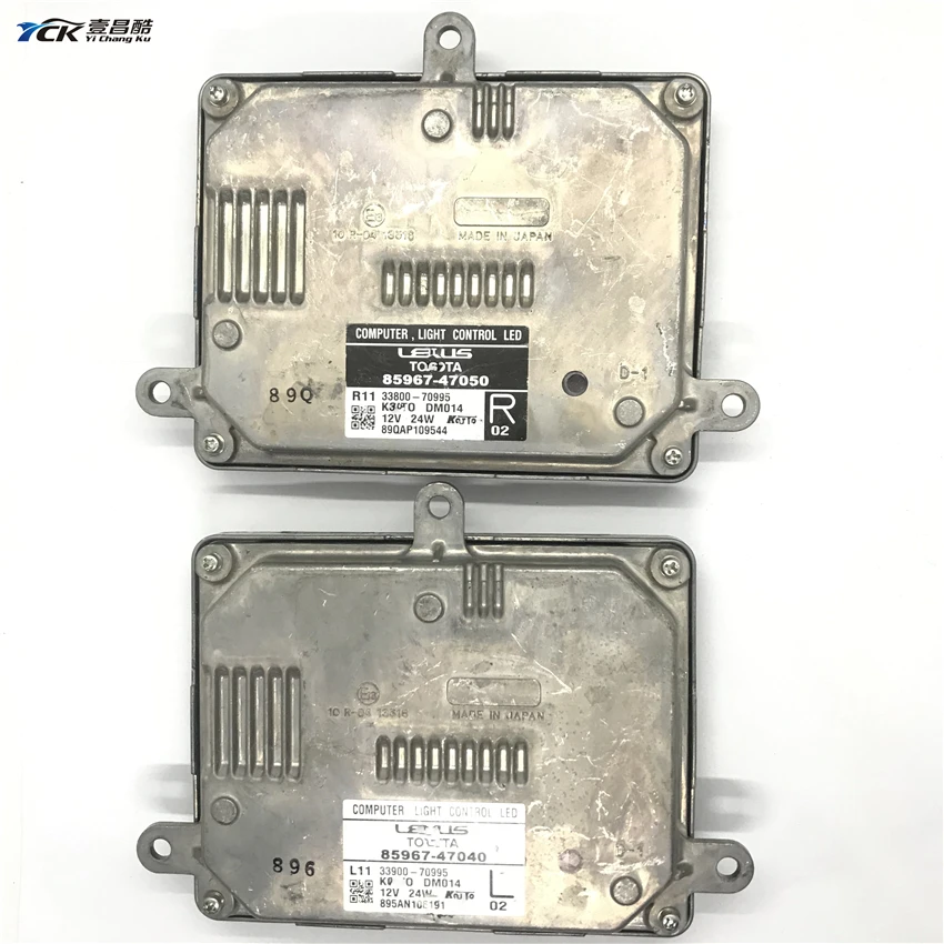1X YCK 85967-47040 85967-47050 б/у головной светильник компьютер светодиодный модуль драйвера 8596747050 8596747040 L02 R02 L11 R11 - Цвет: 1 Pair