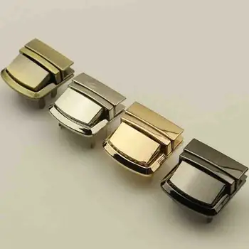 

Metal Rectangle Bag Case Buckle Clasp For Handbag Shoulder Bag Purse DIY Lock