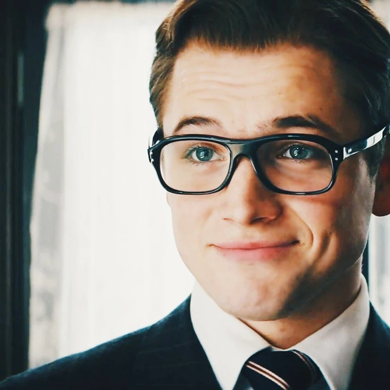 Солнцезащитные очки Kingsman из фильма золотой круг Гарри Харт Eggsy в стиле косплей