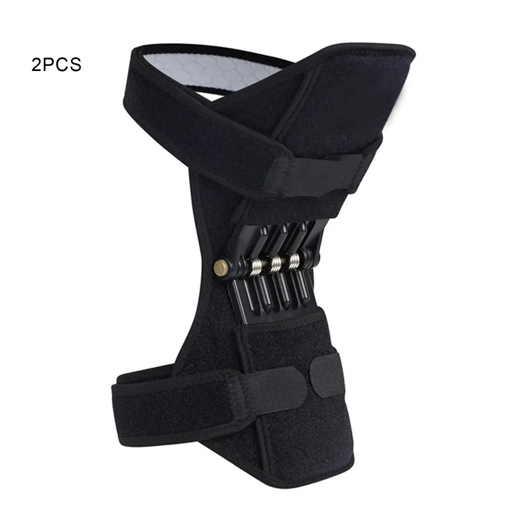 

Joint Support Device Brace Knee Pads Booster Lift Squat Sports Power Spring Force Running Knee Booster