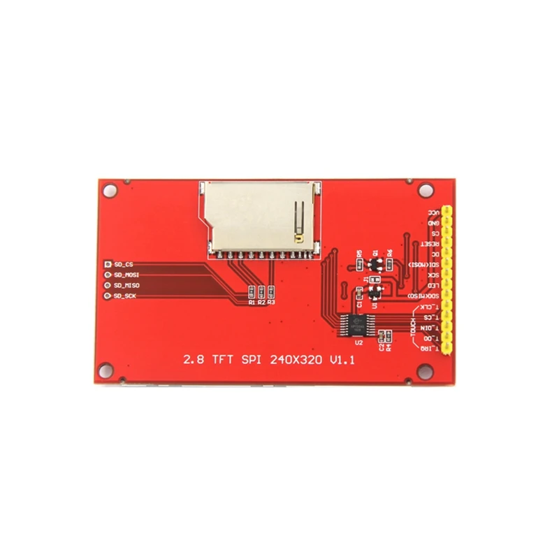 2 8 дюймов 240x320 SPI серийный TFT ЖК модуль дисплей экран с пресс панелью Драйвер IC ILI9341