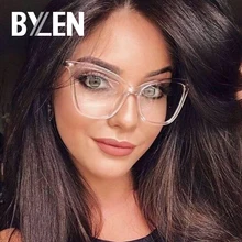 Женские очки кошачий глаз оправа женские оптические дизайнерские очки оправа нерд близорукость очки с прозрачными линзами очки