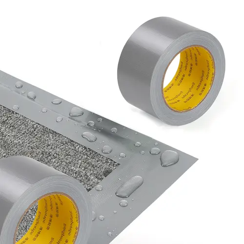 Super Sticky Cloth Duct Tape Carpet Floor Waterproof Tapes High Viscosity Silvery Grey Adhesive Tape DIY Home Decoration 10meter - Image 2