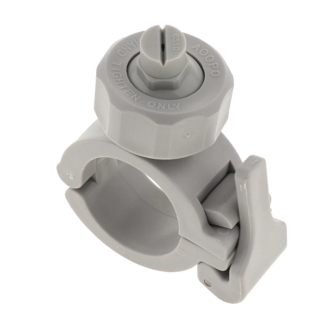 PP Adjustable Ball Flat Fan Clamp Spray Eyelet Nozzles, Repeated Loading and Unloading without Damage