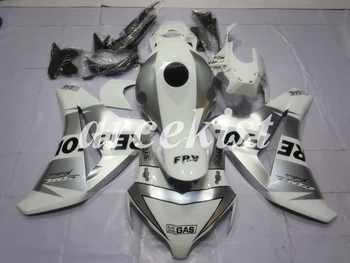 

New ABS Injection Mold Motorcycle Fairings Kit Fit For Honda CBR1000RR 08 09 10 11 2008 - 2011 body set White Silver