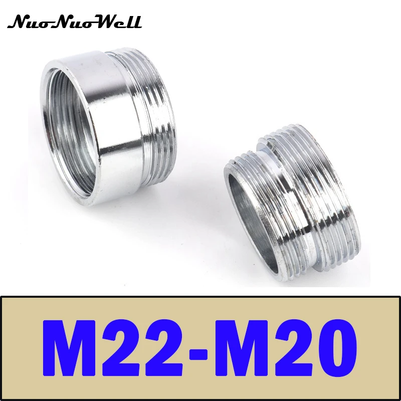 Stainless Steel M22 to M20 Thread Connector Faucet Joints Water Tap Adapter  Water Purifier Accessory Garden Irrigation fittings