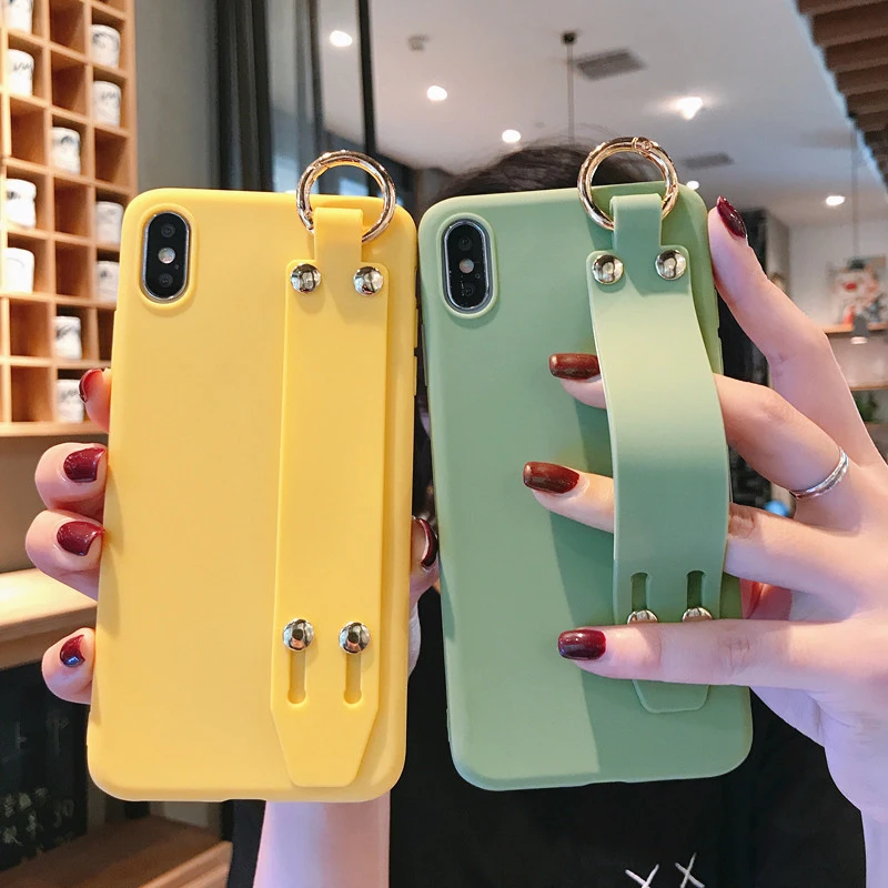 Чехол с ремешком на запястье для телефона Samsung Galaxy A10 A20 A30 A40 A50 A70 A20E A10E A30S A50S чехол