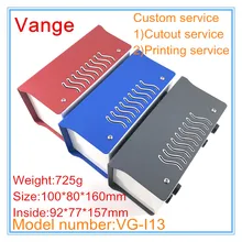 1 шт./лот Поддержка питания пластмассовый корпус прибора 100*80*160 мм листовой черный металл корпуса Чехлы «сделай сам» коробка для шасси устройства дизайн