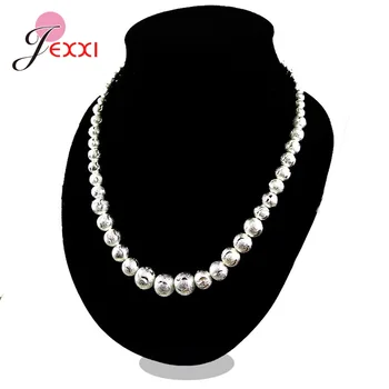 

Big Promotion Genuine 925 Sterling Silver Necklace Chains 2 Models For Choice Women Men Lovers Gorgeous Christmas Jewelry Gift