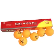 One Pack 1/2/3-star Ping pong Balls Creative Color Table Tennis Balls White and Orange For Professional Competition Training