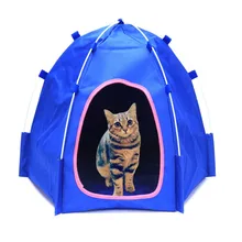 Водонепроницаемый ПЭТ палатка дом Складная Ткань Оксфорд собаки дом открытый забор питомник маленькая кошка собака палатка дом