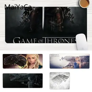 

MaiYaCa In Stocked Game of Thrones Gamer Speed Mice Retail Small Rubber Mousepad Large Lockedge Mouse pad PC Computer mat