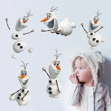 3D View Cartoon Disney Frozen 2 Movie Olaf Elsa Anna Wall Stickers For Home Decor Kids Rooms Wall Decals PVC Art Mural Poster 3D View Cartoon Disney Frozen 2 Movie Olaf Elsa Anna Wall Stickers For Home Decor Kids Rooms Wall Decals PVC Art Mural Poster
