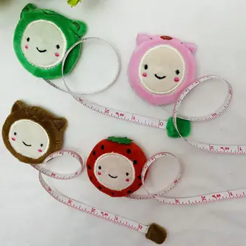 

Cartoon Retractable Tape Measure Centimeter Inch Ruler Flexible Sewing Tool 2019