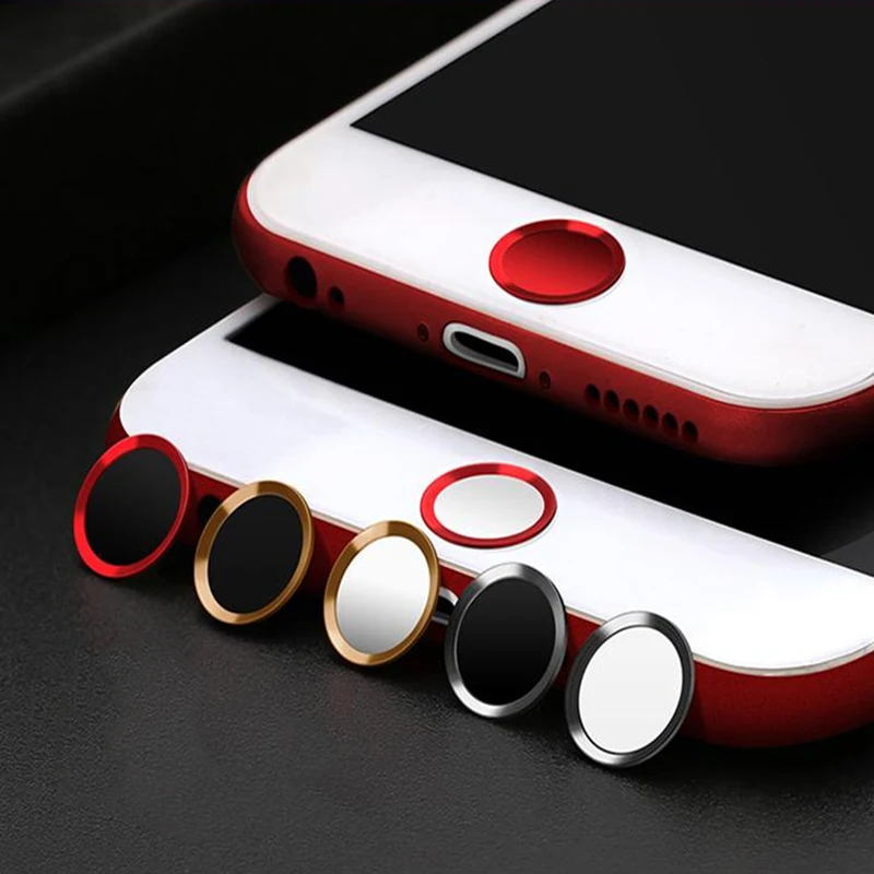 Touch Id Home Button Sticker Per Iphone 5S Se 6 6S 7 Plus Per Ipad Air Pro Mini Tastiera Di Identificazione Delle Impronte Digitali Spedizione Gratuit